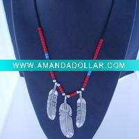 Wholesale Three leavies alloy jewelry