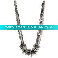 Wholesale Fashion alloy pendant chain necklace jewelry