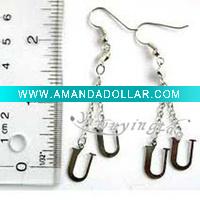 Wholesale alloy earring.length is 2.5cm