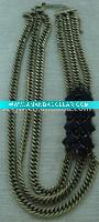 2011 fashion metal chain charm necklace
