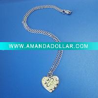 2010-2022 charm heart Necklace jewely