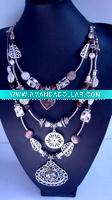 Antique silver alloy necklace for 2011