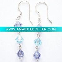 beaded earring/handmade earring/costume jewelry