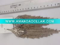 Wholesale long fashion earring costume jewelry