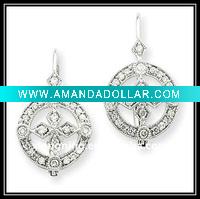 Wholesale Fashion costume alloy earrings jewelry