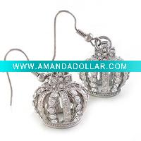 Wholesale fashion costume earring jewelry/stainless steel earring