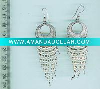 Wholesale costume rhinestone earring