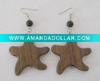 Wholesale Costume earring,Wooden earring
