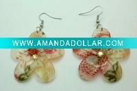 Wholesale Acrylic Costume Jewelry Earring DE008