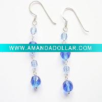Wholesale beaded earring/handmade earring/costume jewelry