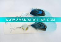 fashion feather earrings SER-10018