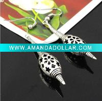 Elegant costume alloy earrings