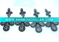 Wholesale fashion lovely gemstone earrings