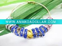 Wholesale 2011colorful fashion hoop earring/rhinestone bead hoop earring/costume fashion hoop earring jewelry/crystal bead hoop earring