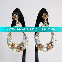 Wholesale Fashion costume earrings E0082