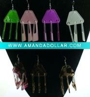 Wholesale Acrylic Costume Jewelry Earring DE027