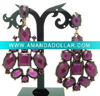 Alloy earring