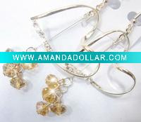Wholesale Fashion costume earring(CSJ038)