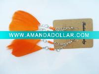 Wholesale fashion feather earrings SER-10019