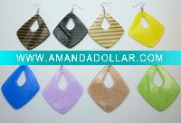 Wholesale Acrylic Costume Jewelry Earring DE024