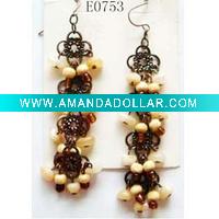 Wholesale acrylic earrings/fashion costume jewelry