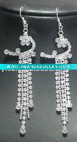 Wholesale costume rhinestone earring