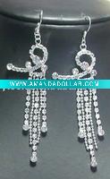 Wholesale costume rhinestone earring