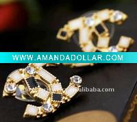 Wholesale fashion costume jewelry 2011 new arrival unique elegant X stud earrings