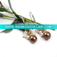 Wholesale 2011 the cheapest fashion hot selling costume jewelry crystal earring