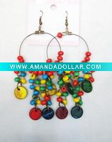 Wholesale coconut earrings SER-10029