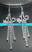 Wholesale costume rhinestone earring