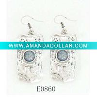 Wholesale rhinestone earrings/costume fashion jewelry