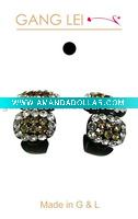 Wholesale fashion alloy jewelry earrings/costume jewelry strass/fashion dangle earrings