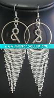costume rhinestone earring