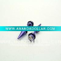 Wholesale Purple Fashions Crown Jewelry Finding Crimp(WZL0301-BXGEH)
