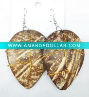 Wholesale coconut earrings SER-10023