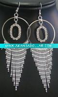 Wholesale costume rhinestone earring