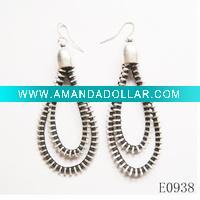 Wholesale costume chain earrings/fashion jewelry/costume jewelry