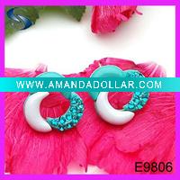 Wholesale fashion alloy earring,alloy jewelry