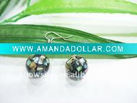 Wholesale Fashion shell earring/fashion abalone shell earring/fashion shell jewelry/natural shell earring