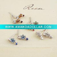 crystal earring (88-974)