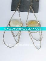 Charm dangle earring