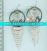 Wholesale costume rhinestone earring