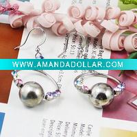 Wholesale 2011 the most popular fashion costume jewelry alloy earrings