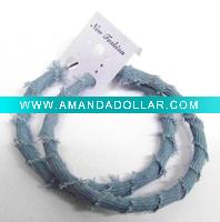 Wholesale baby blue jeans earrings