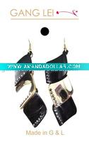 Wholesale fashion alloy jewelry earrings/costume jewelry strass/fashion dangle earrings