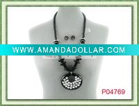 Wholesale fashion necklace set costume jewelry