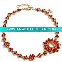 Wholesale Fashion handmake resin bead necklace jewelry