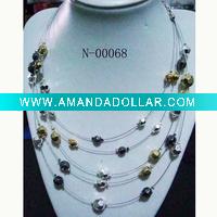 acrylic layer jewelry/2010 autumn necklaces