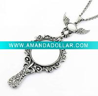 Mirror costume jewelry